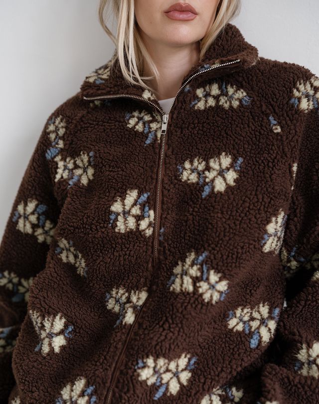 Raglan Sherpa Jacket