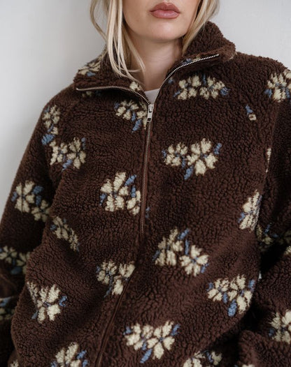 Raglan Sherpa Jacket
