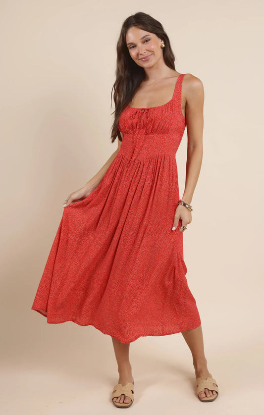 Nina Milkmaid Dress