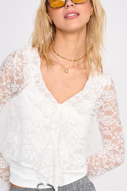 Tasha Lace Top