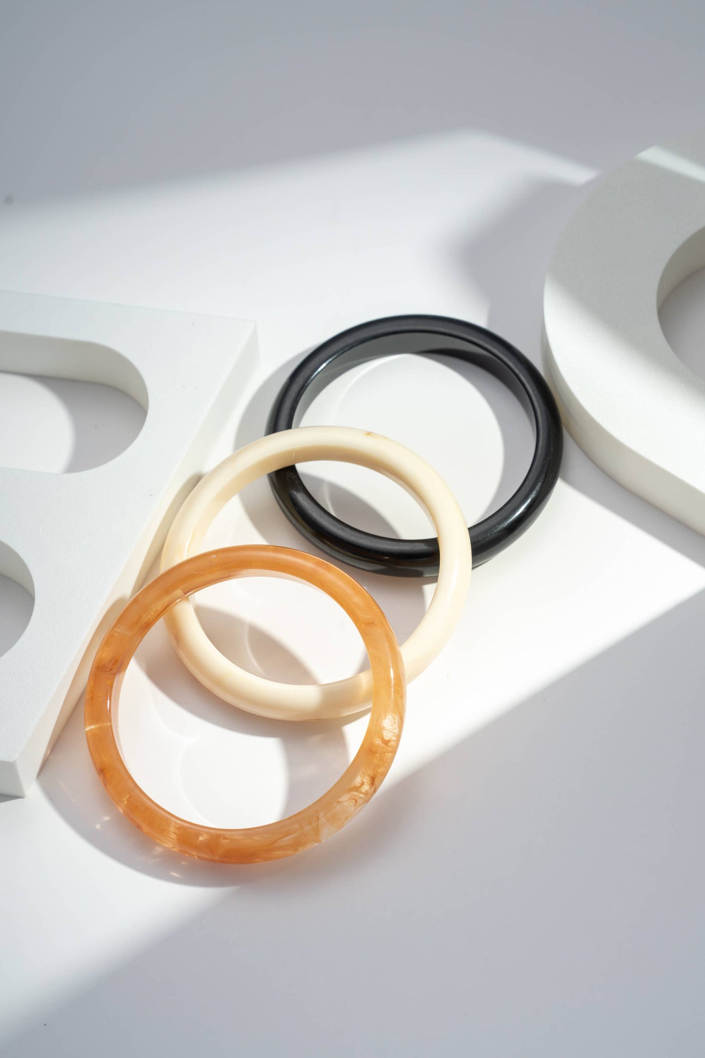 Set of 3 Medium Resin Bangle