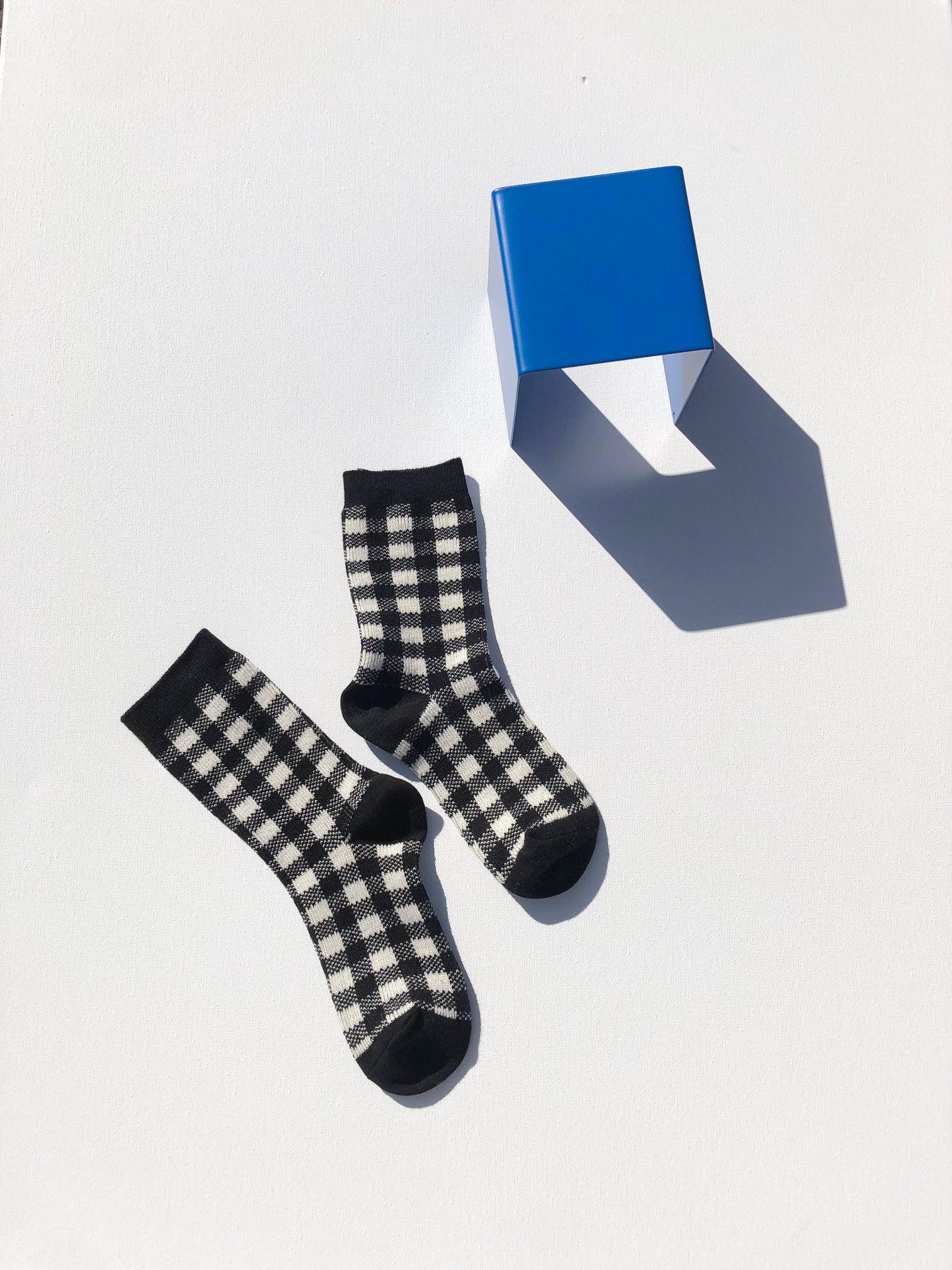 Gingham Socks