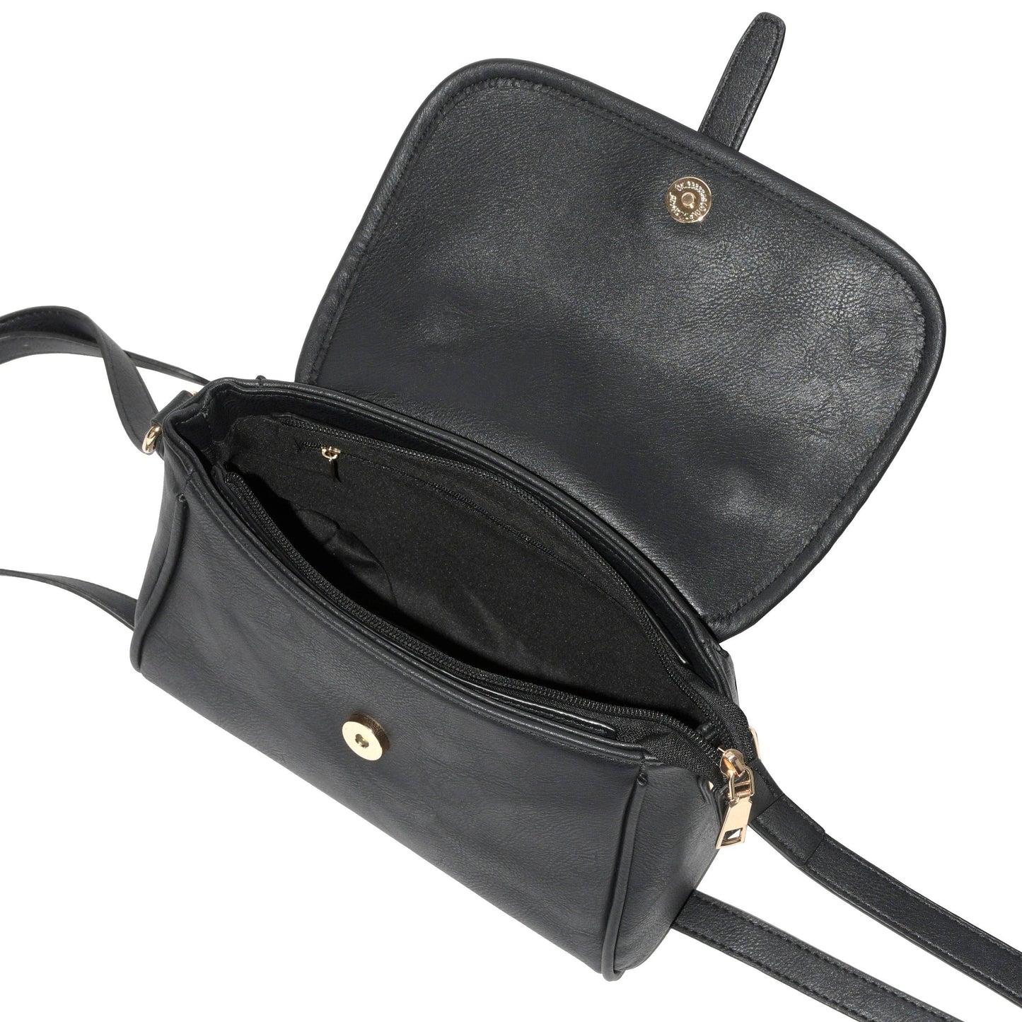 Inez Crossbody Bag in Black