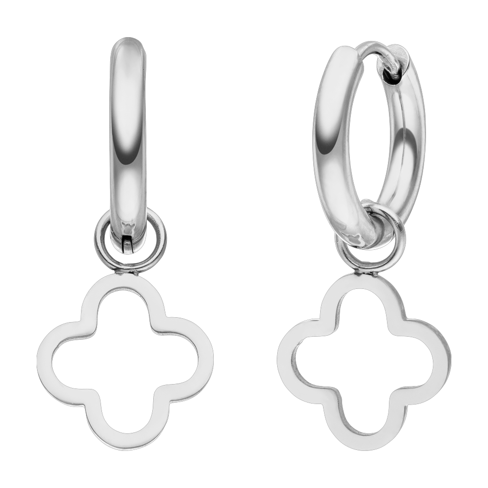 Simple Clover Earrings