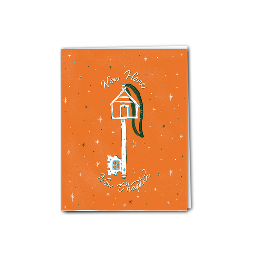 New Home New Chapter Housewarming Card