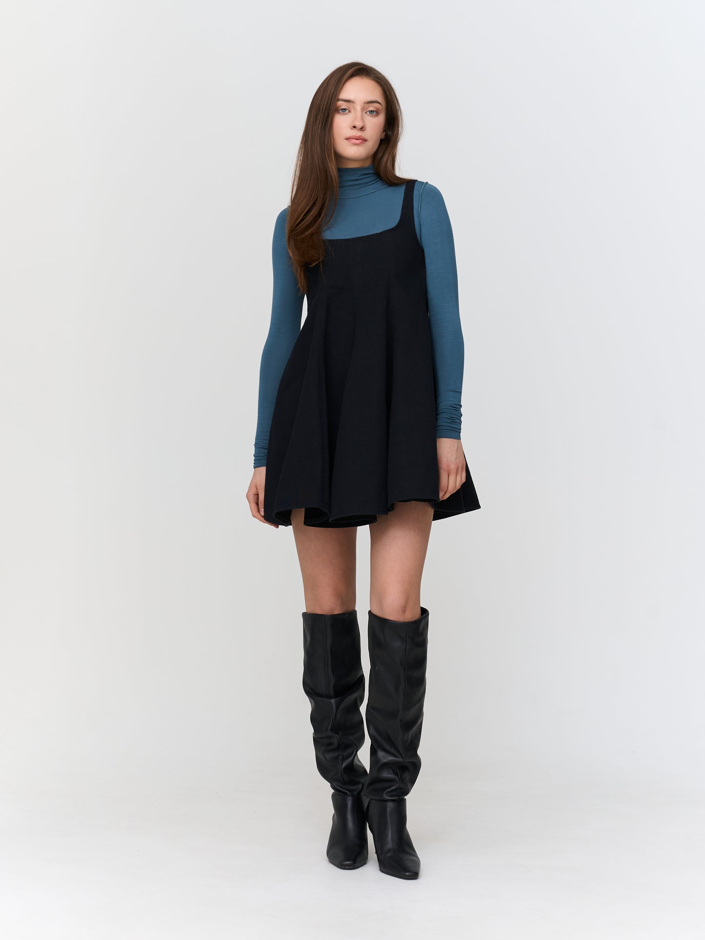 Monika Denim Swing Dress