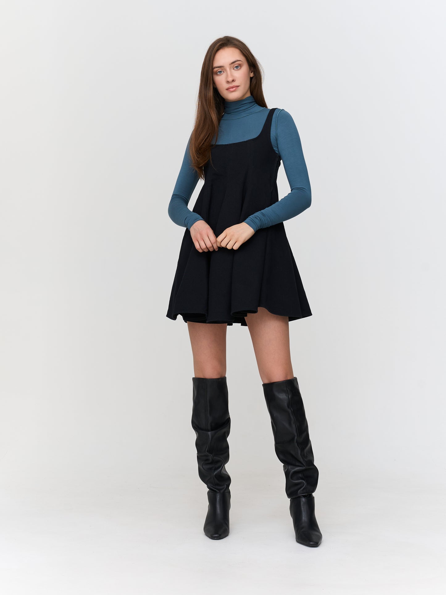 Monika Denim Swing Dress