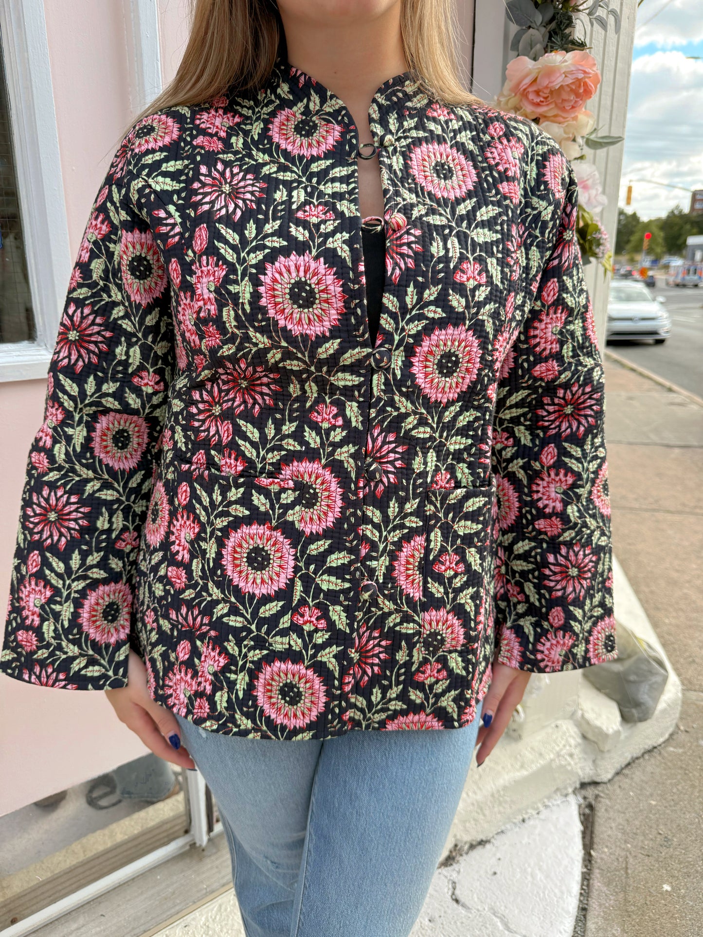Mari Quilted Reversible Jacket  