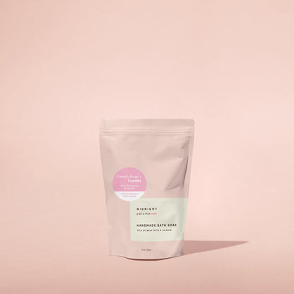 French Rose + Vanilla Replenishing Bath Soak