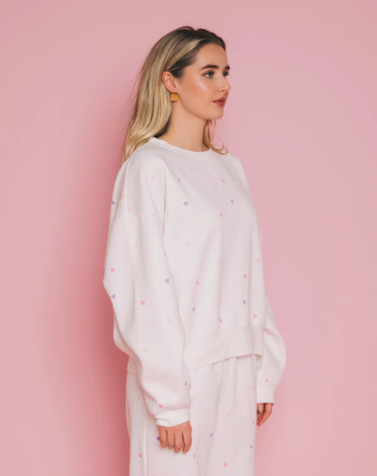 Tiny Heart Girlfriend Crewneck