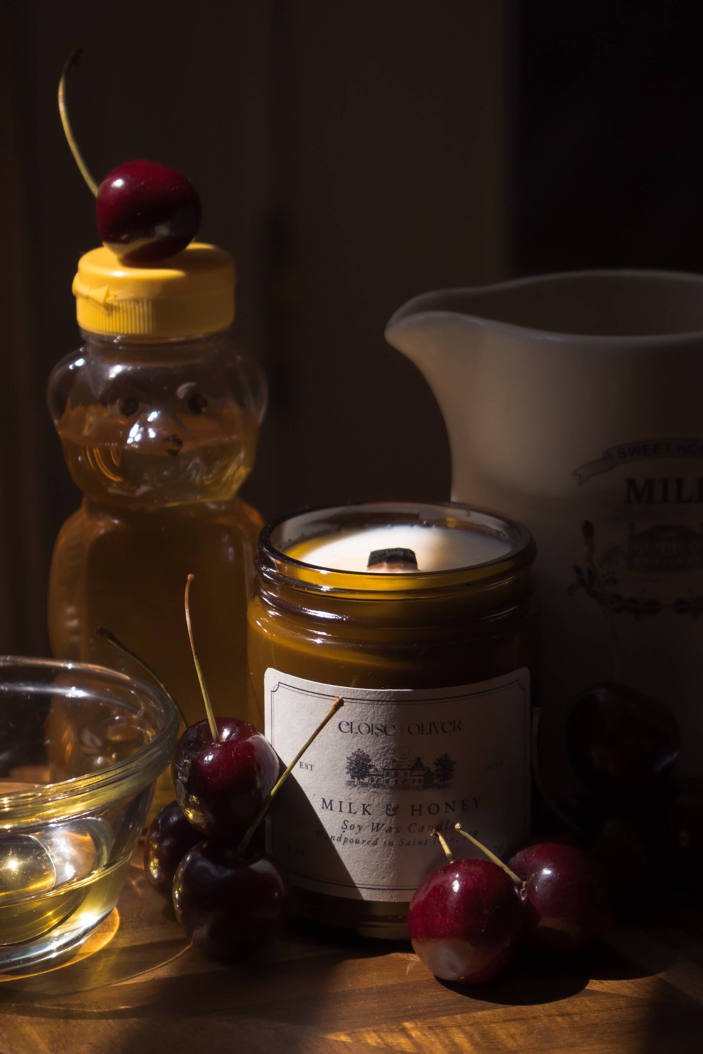Milk and Honey Candle