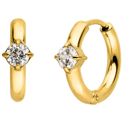 One Stone Earrings