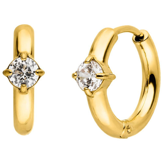 One Stone Earrings
