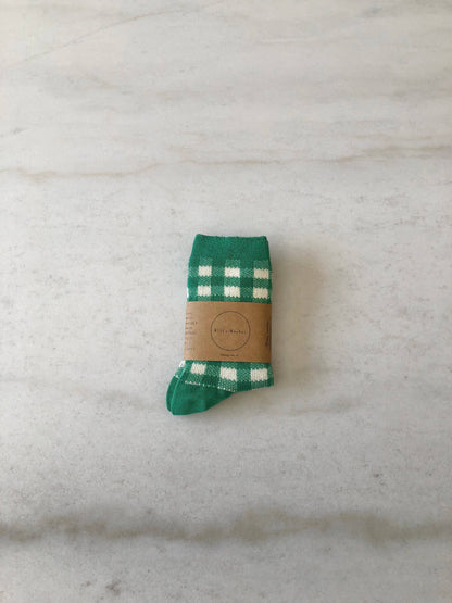 Gingham Socks