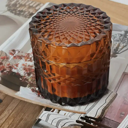 Warm Croissant Jewel Candle