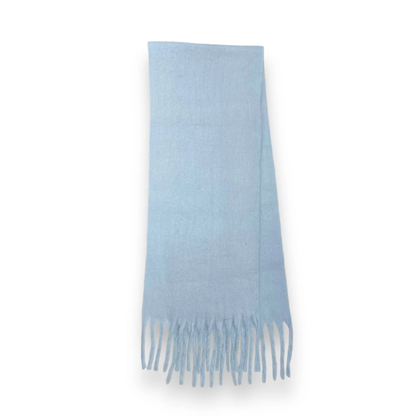 Fluffy Scarf in Baby Blue