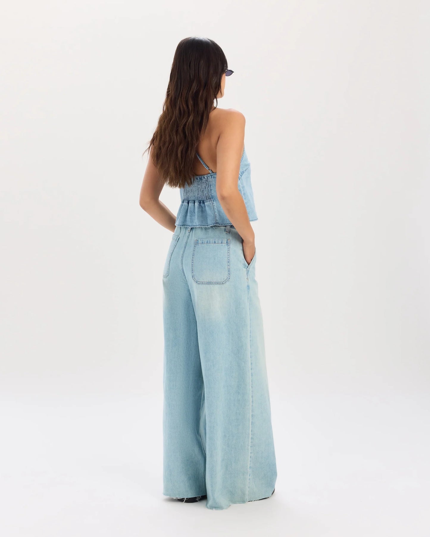 Cabana Wide Pull On Jeans