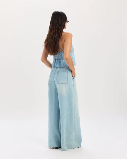 Cabana Wide Pull On Jeans