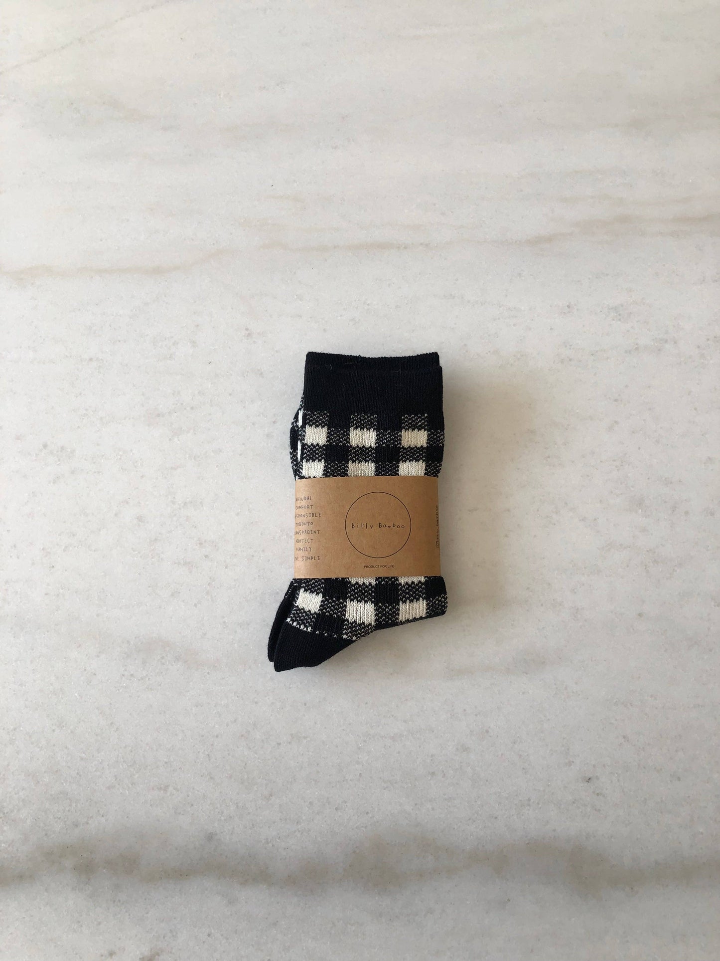 Gingham Socks