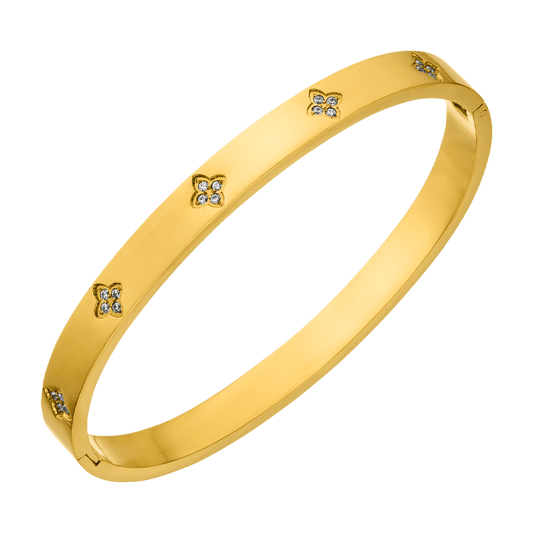 Clover Stone Bracelet