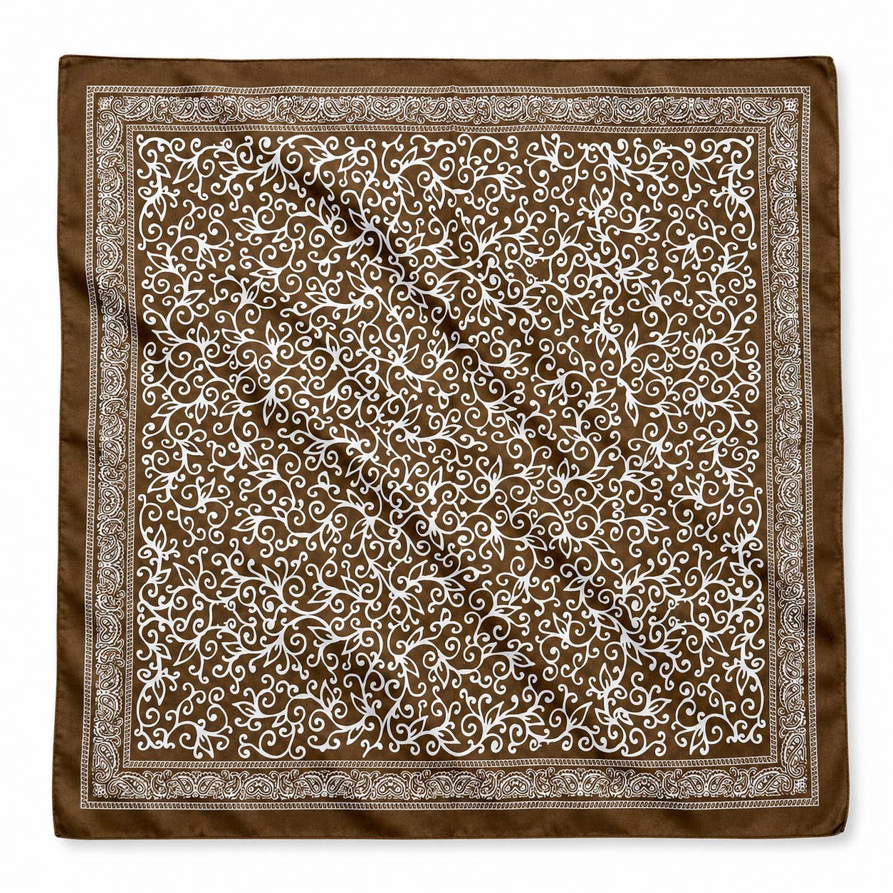 Chocolate Patterned Scarf