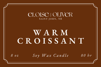 Warm Croissant Candle
