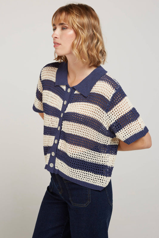 Vito Striped Polo Shirt