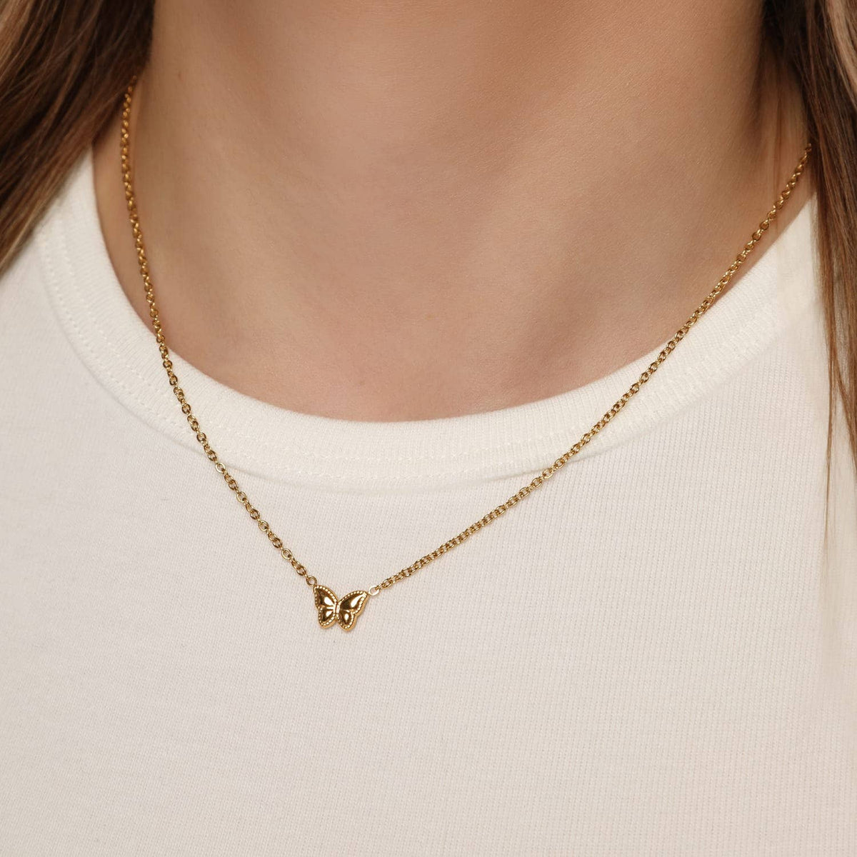 Mini Butterfly Necklace