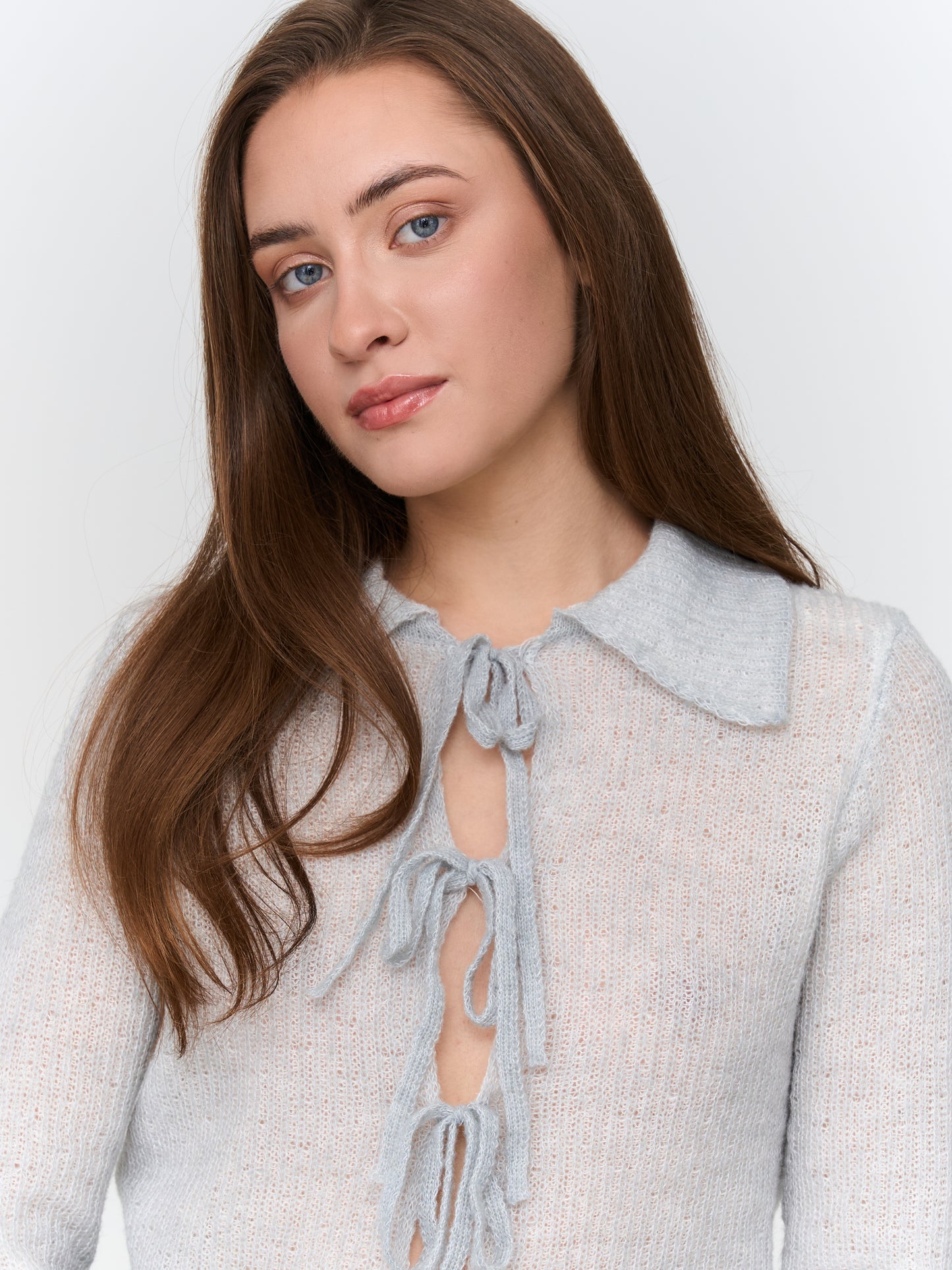 Anna Tie Front Sweater
