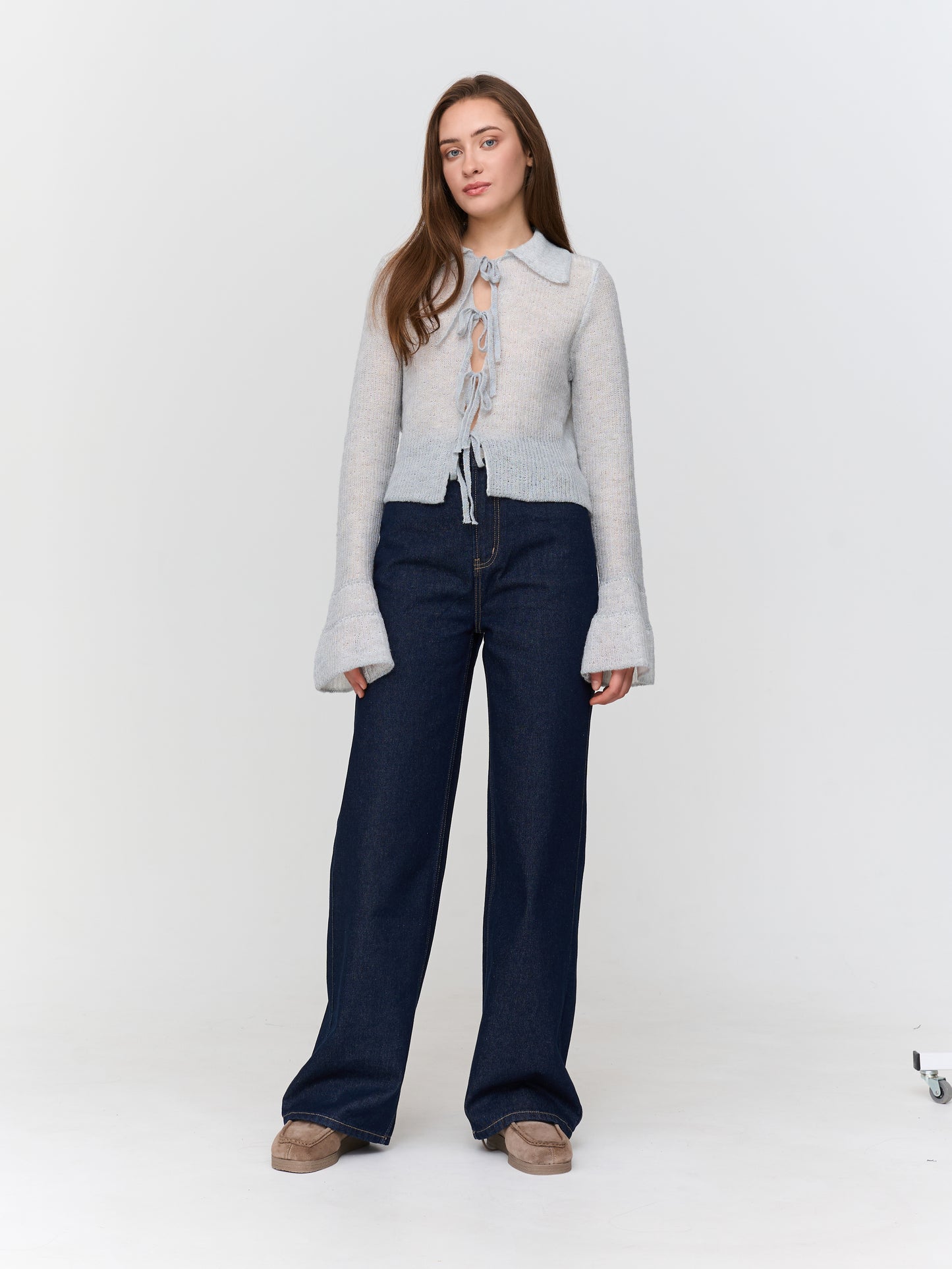 Anna Tie Front Sweater
