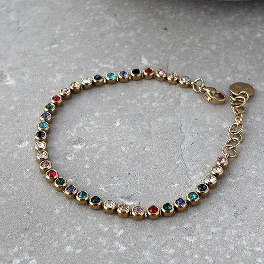 Multicolour Zirconia Bracelet