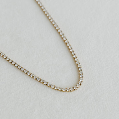 Dainty Tennis Necklace