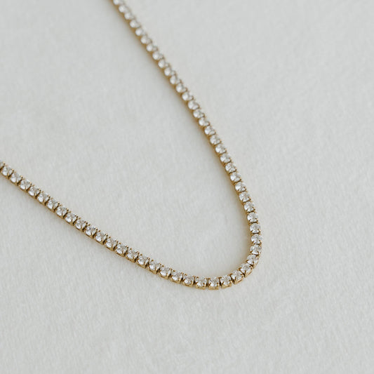 Dainty Tennis Necklace