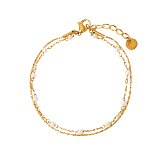 Pearl Double Bracelet