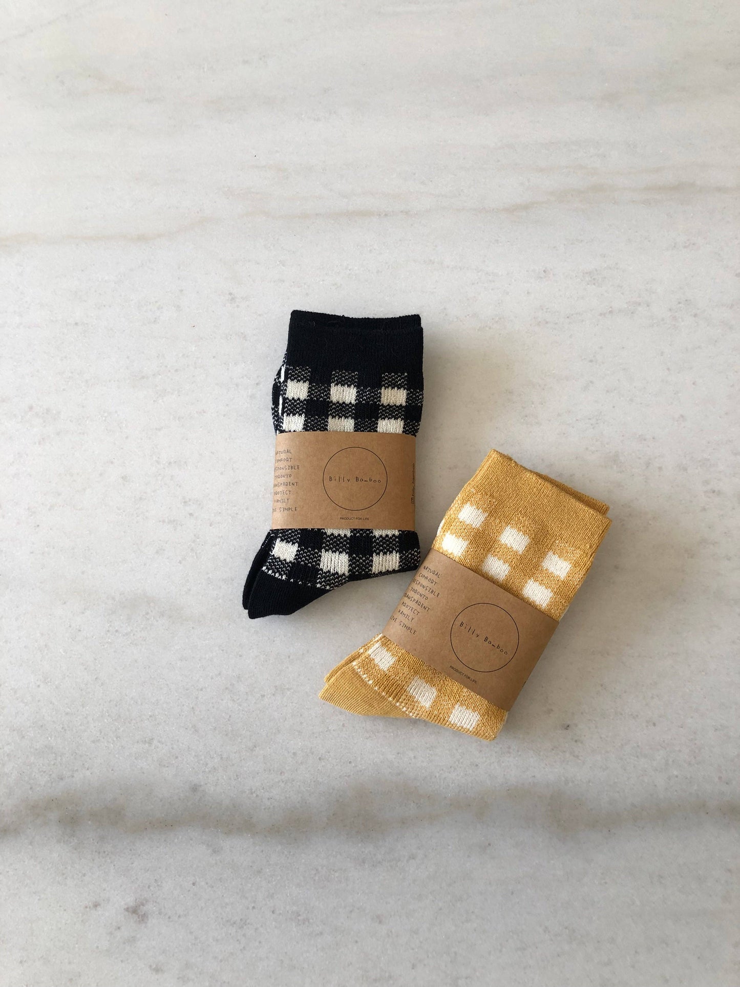 Gingham Socks