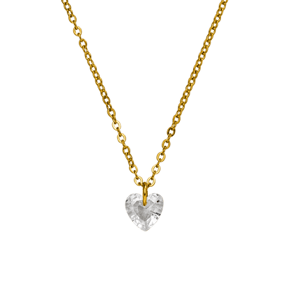 Stone Heart Necklace