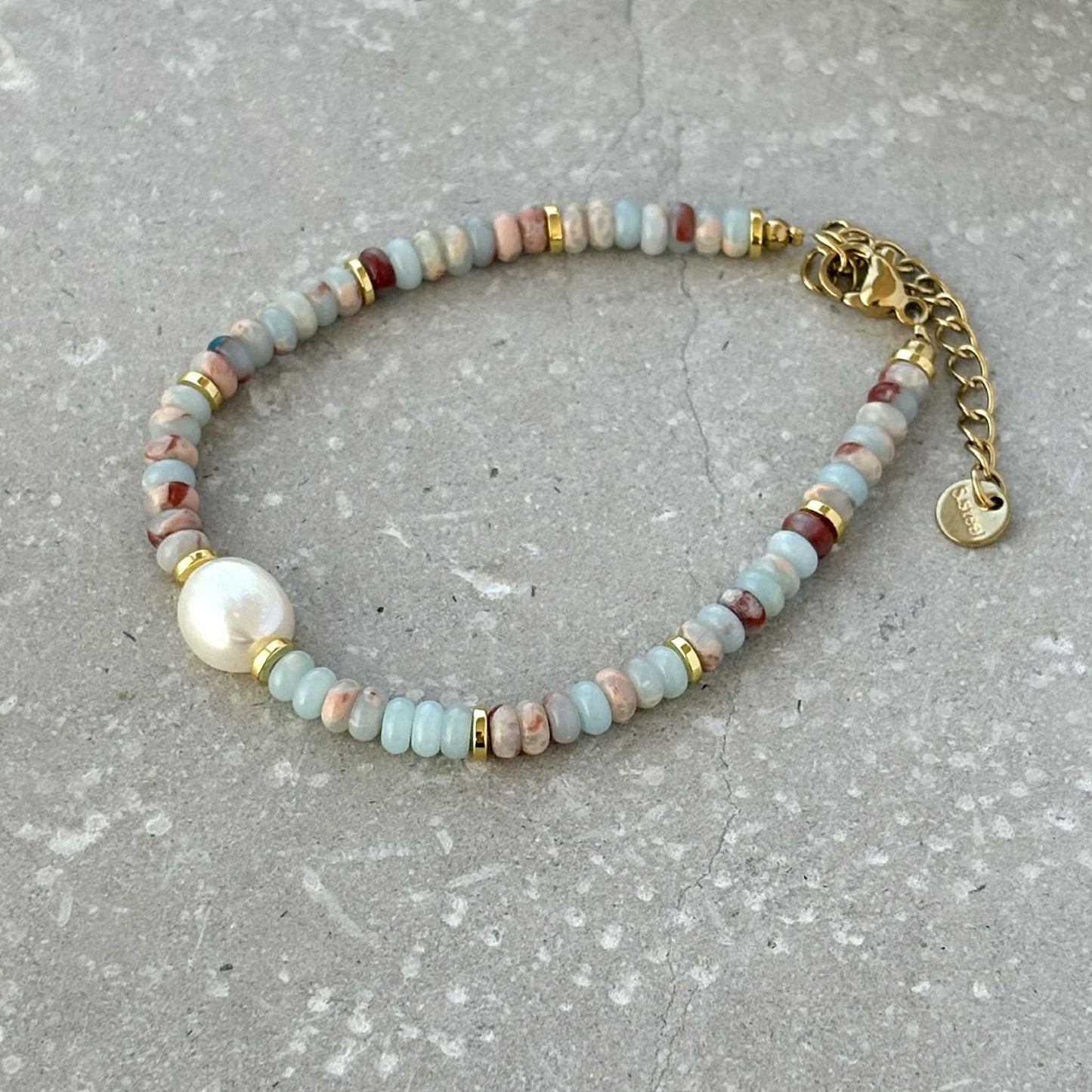 Sea Spray Beaded Bracelet