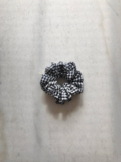 Gingham Scrunchies