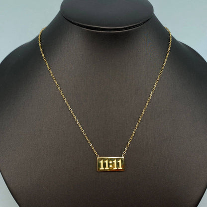 11:11 Necklace in Gold
