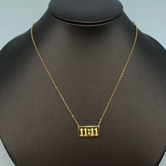 11:11 Necklace in Gold