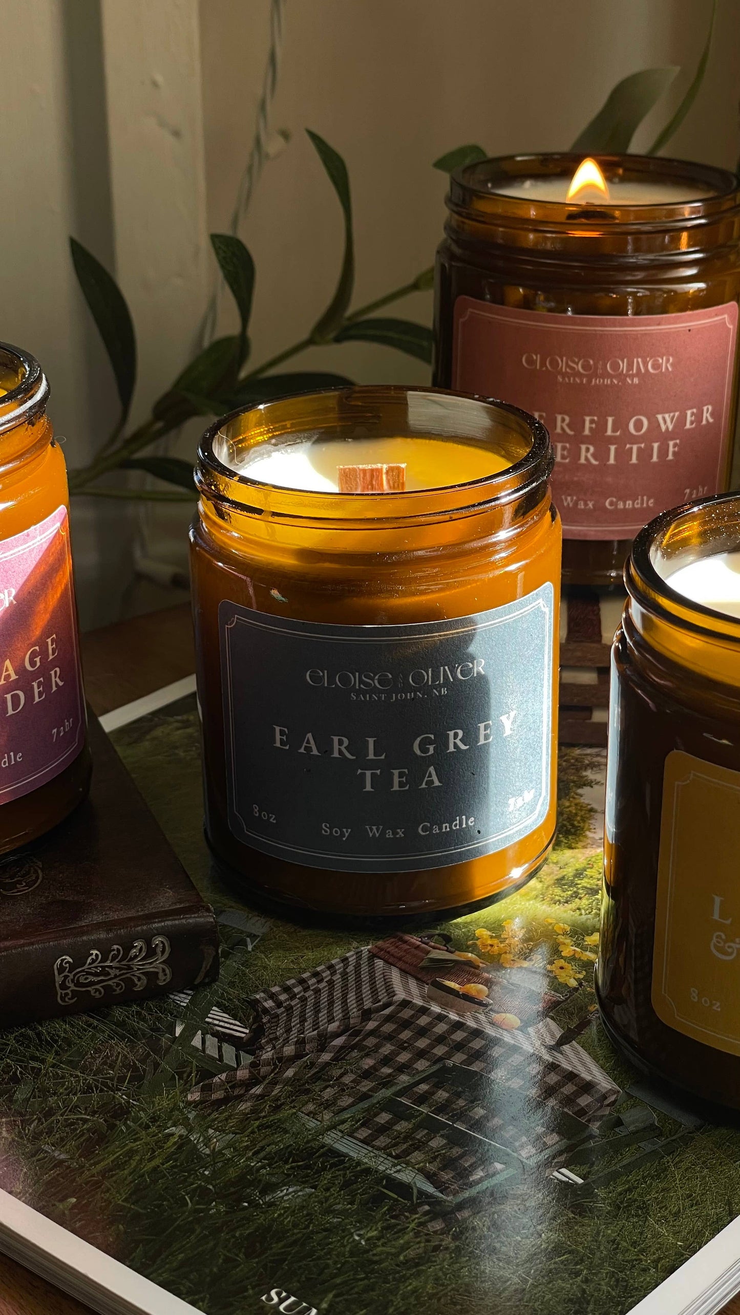 Earl Grey Tea Scented Candle