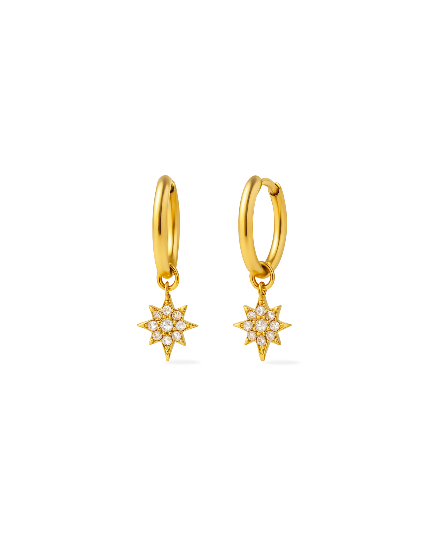 Sparkling Huggies Earrings