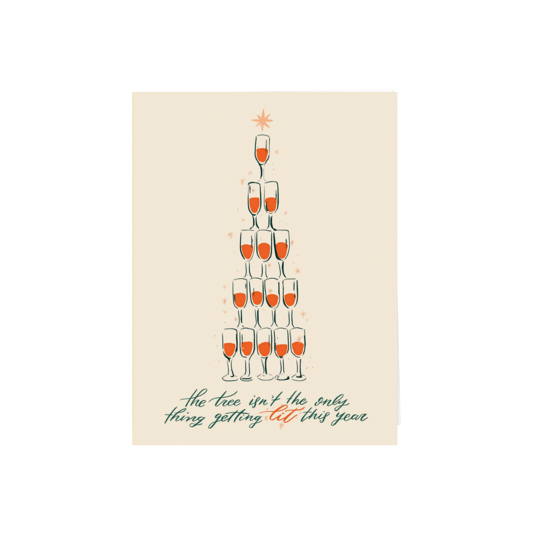 Lit Christmas Card