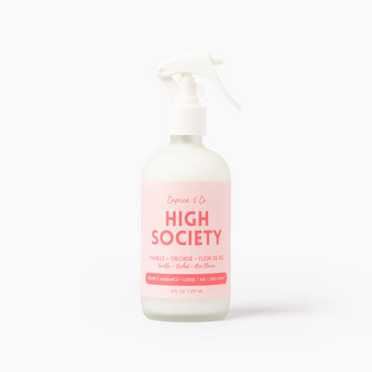 High Society Linen + Room Spray