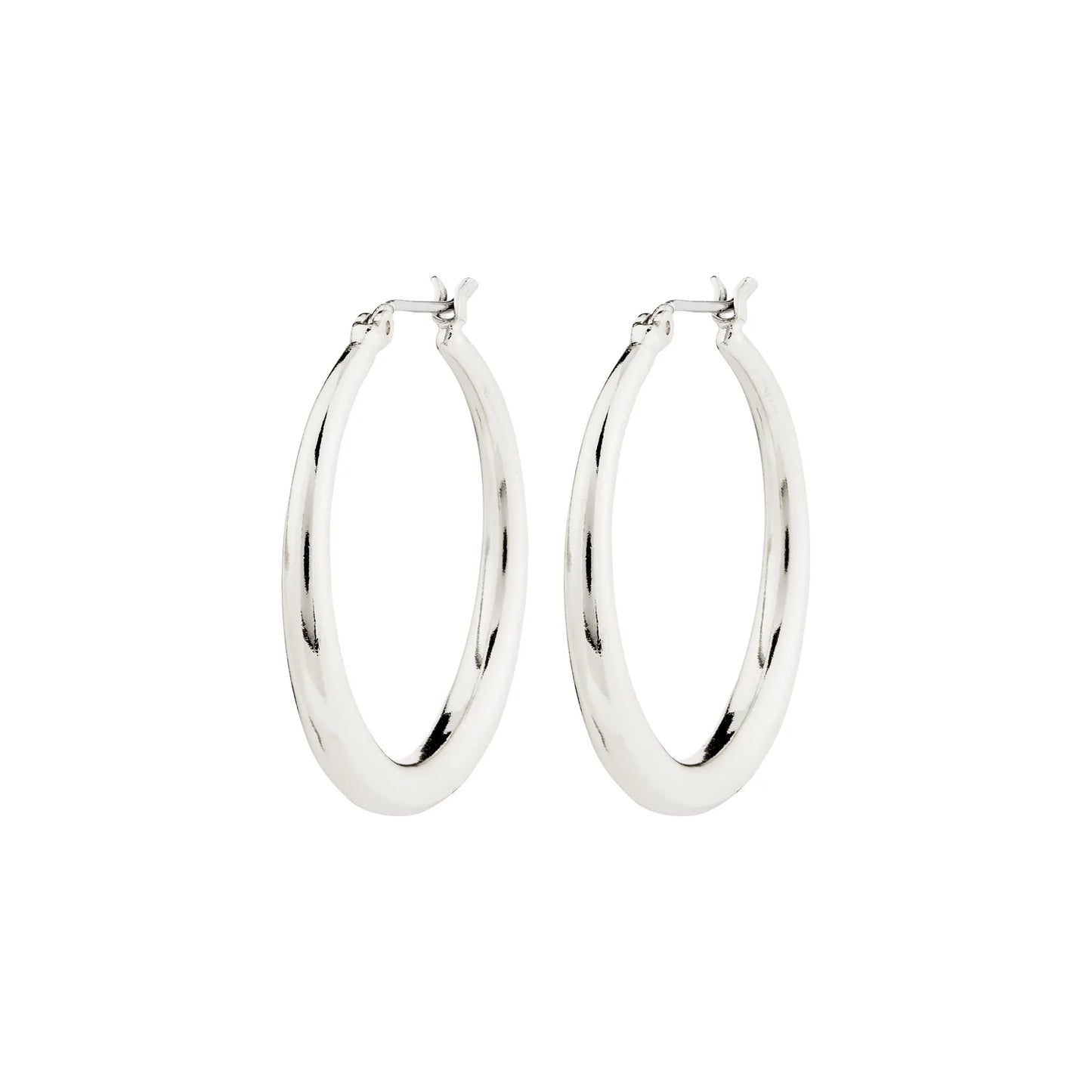 Jorun Earrings in Silver