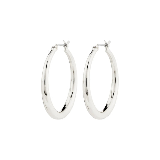Jorun Earrings in Silver
