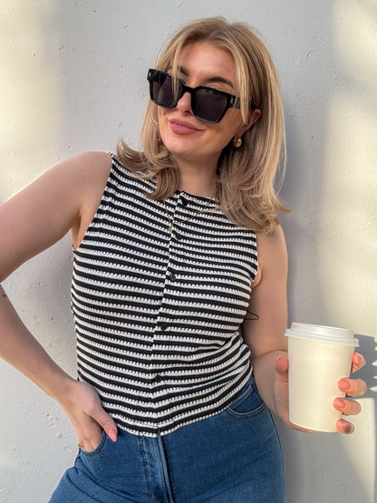 Josephine Stripe Top