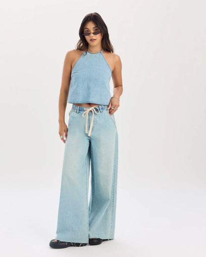 Cabana Wide Pull On Jeans