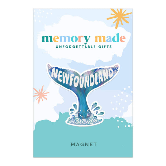 Newfoundland Whale Tail Magnet