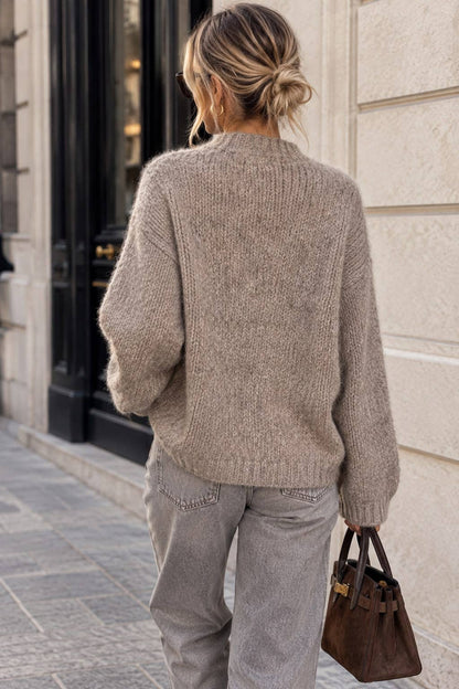 Avi Sweater in Taupe